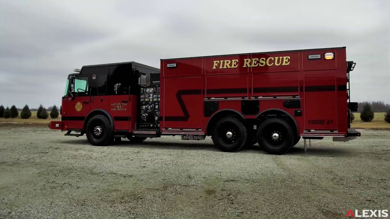 TAYLOR TOWNSHIP FIRE DEPARTMENT CUSTOM ALEXIS SIDE CONTROL PUMPER / TANKER #2383