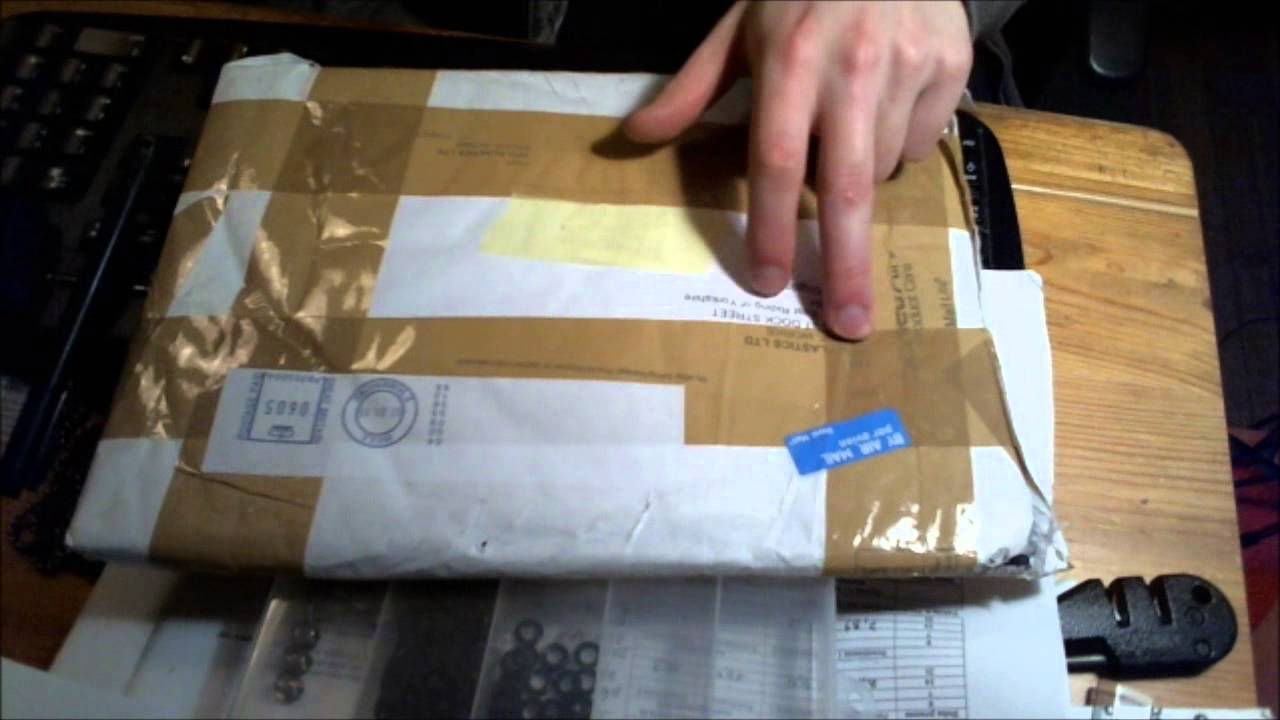 Unboxing - Paczka z ebay'a (sklep Gfg Plastics)