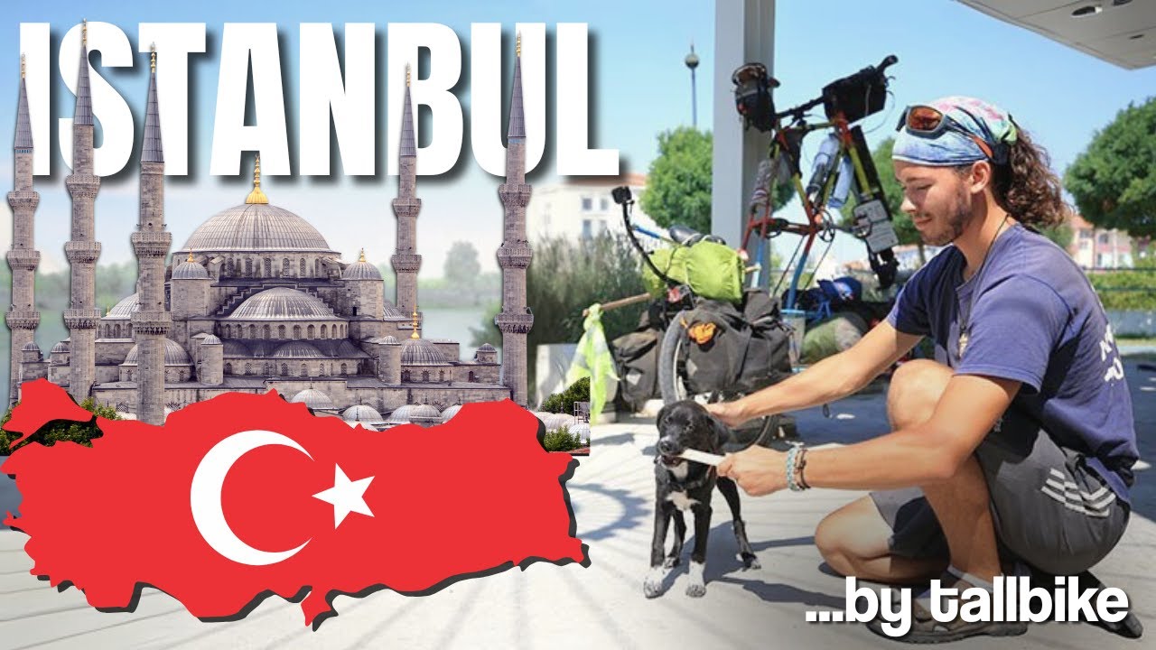 Cycling to Asia: Arriving in Turkey (and fixing my broken tallbike) // Tall Bike Tour [Ep.13]