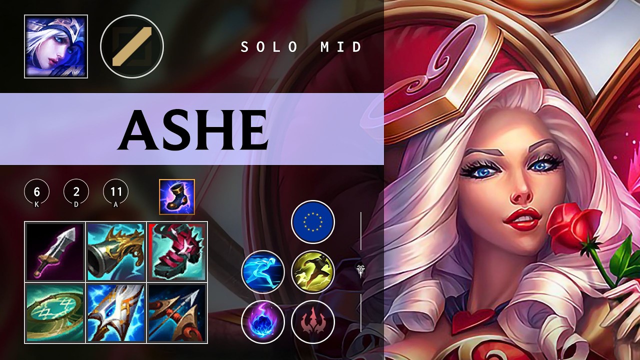 Ashe Mid vs Malzahar - EUW  Patch 26.03