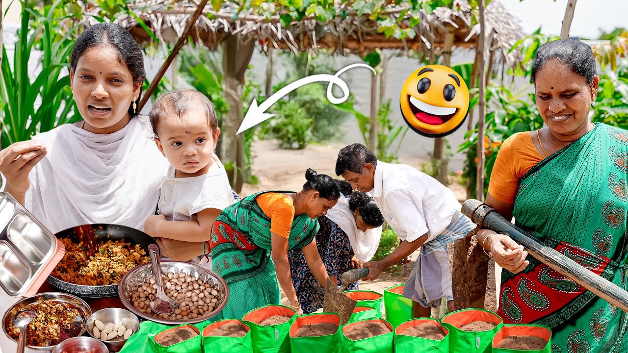 காலையிலேயே வேலைய Start பண்ணிட்டோம் Routine 🥳| Vinoth Seetha