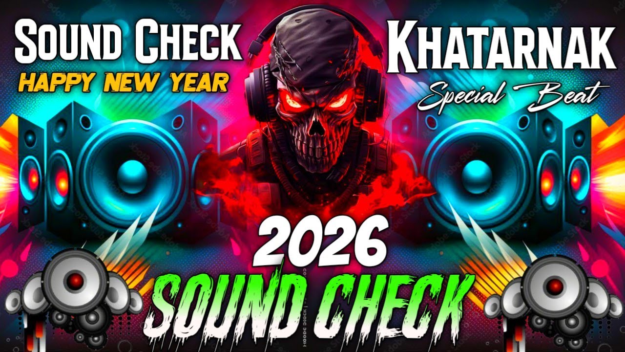 🦅☠️SAUND CHECK 2026 | Happy New Year Dj Song 2026 | New Dialogue Competition | Saund Check Bass 