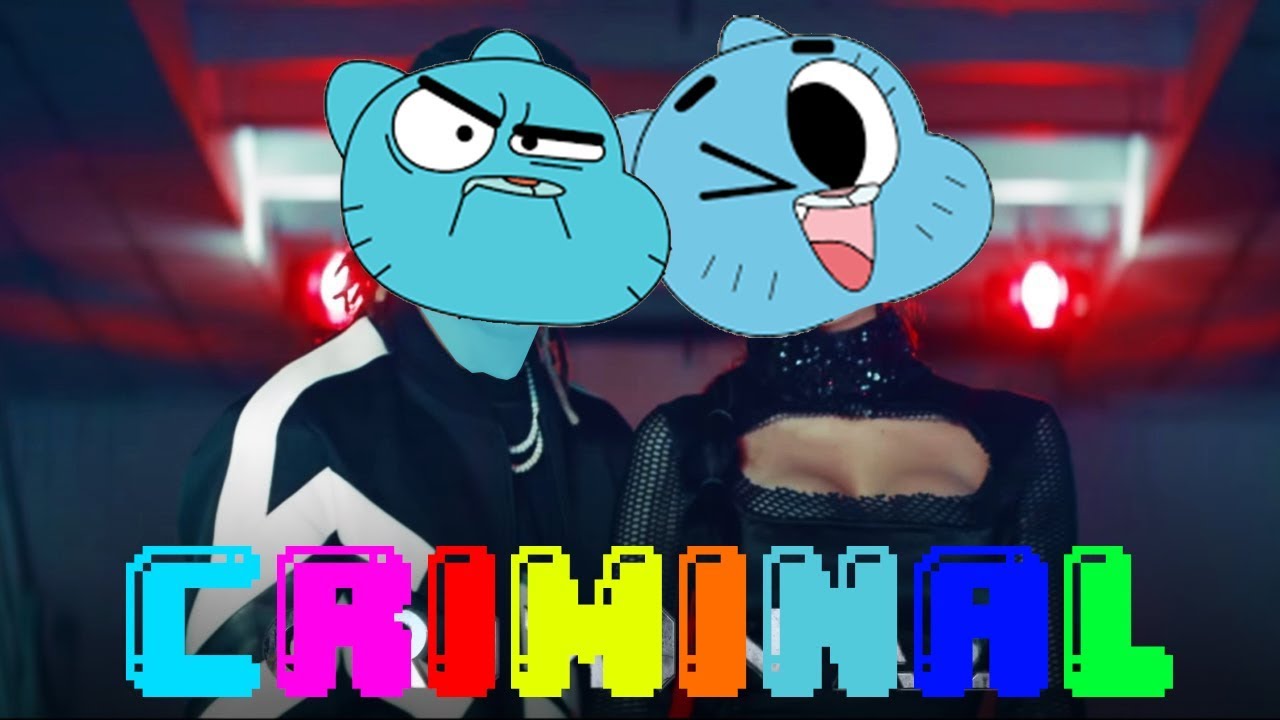 Gumball sing Criminal by Natti Natasha Ft. Ozuna [Cartoon Cover]