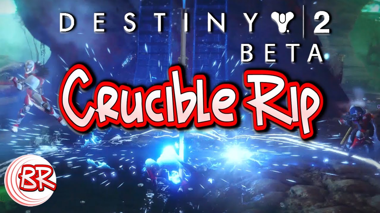 Destiny 2 Beta Crucible Rip - ARCSTRIDER & POWER WEAPONS ARE AWESOME :)