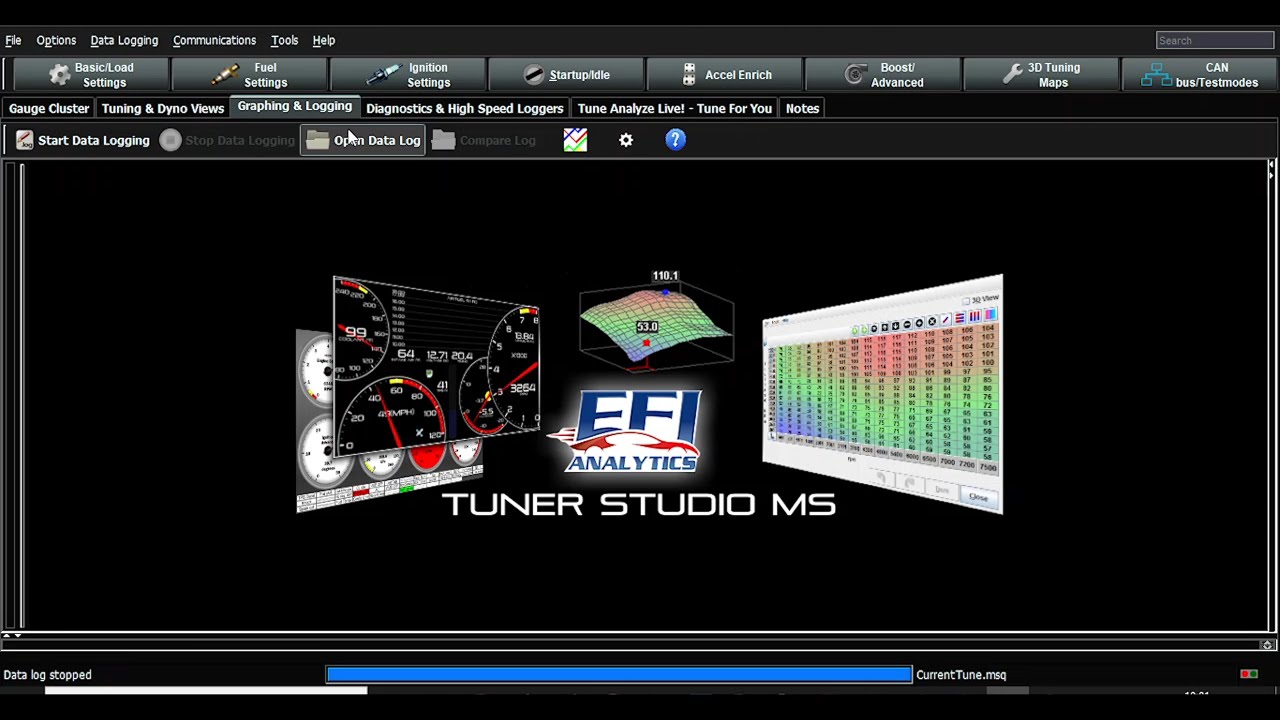 Como é o Tuner Studio PAGO! - Megasquirt Speeduino - Milan Dark