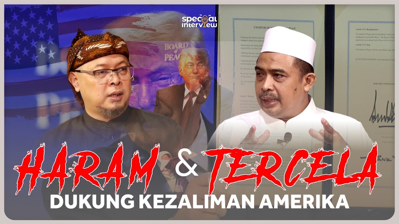 HARAM DAN TERCELA DUKUNG KEZALIMAN AMERIKA - Dr.Riyan. M.Ag. | Special Interview