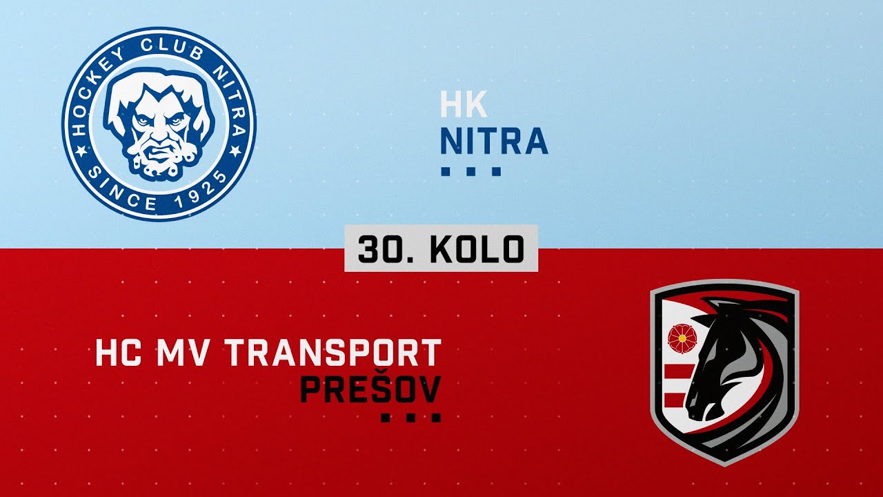 30.kolo HK Nitra - HC MV Transport Prešov HIGHLIGHTS