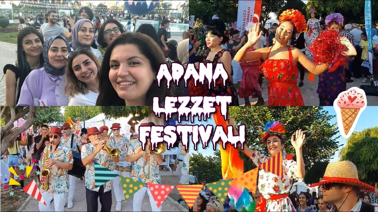 ADANA LEZZET FESTİVALİ / MERKEZ CAMİ/ Vlog Okul Gezisi Merkez Park #adana