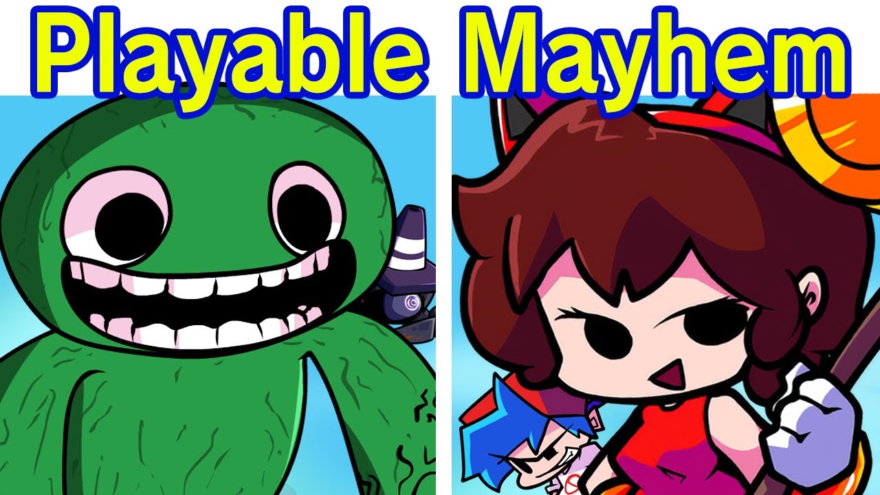 FNF Playable Mayhem | A lot of song covers (FNF Mod) (GF/BF)