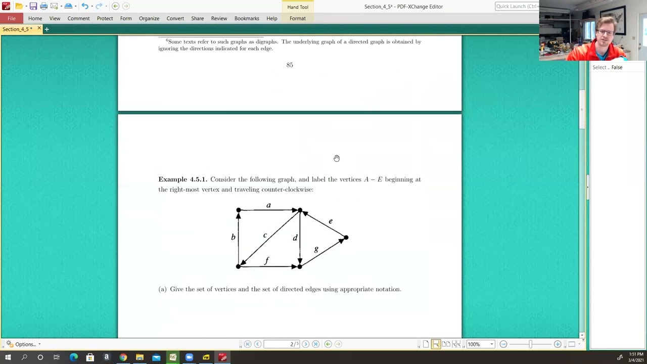 Directed Graphs and Multigraphs - Definitions and Theorems