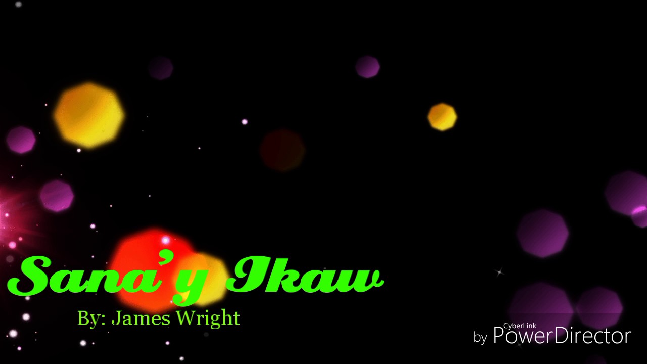 Sanay ikaw by: James Wright Instrumental Minus-1
