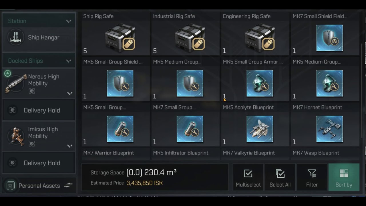 Eve Echoes выполняет миссии по доставке ISK AFK