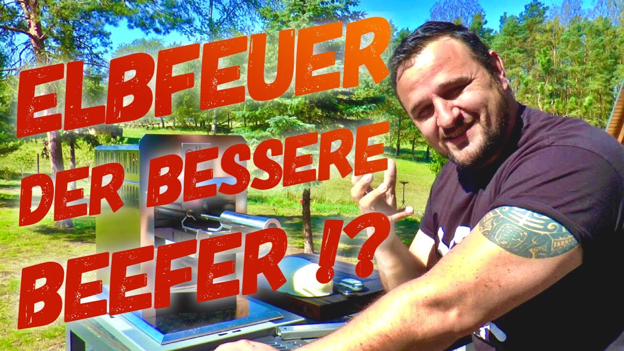 SO hätte der BEEFER aussehen können ! ELBFEUER Oberhitzegrill --- Klaus grillt