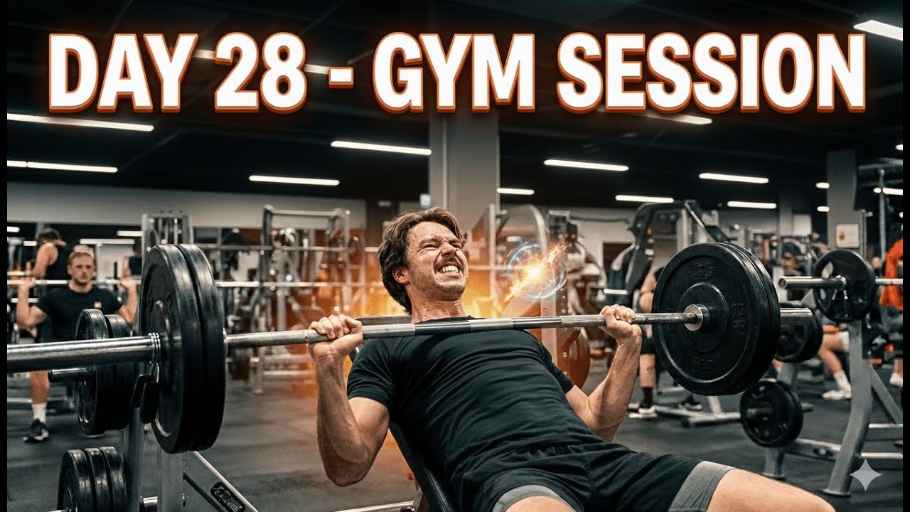 Day 28 / 30 - Gym Vlog
