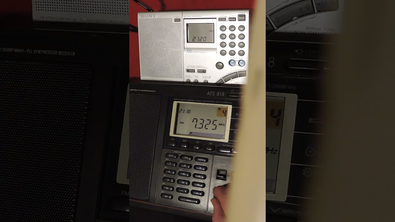 Sony ICF SW7600GR VS Sangean ATS 818