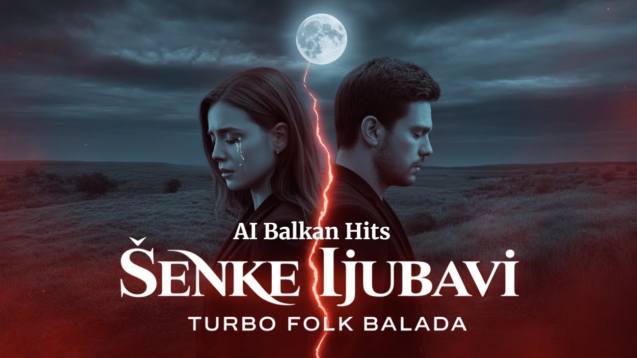 Senke Ljubavi – emotivna Serbian folk balada | The Best AI Balkan Hits 2025