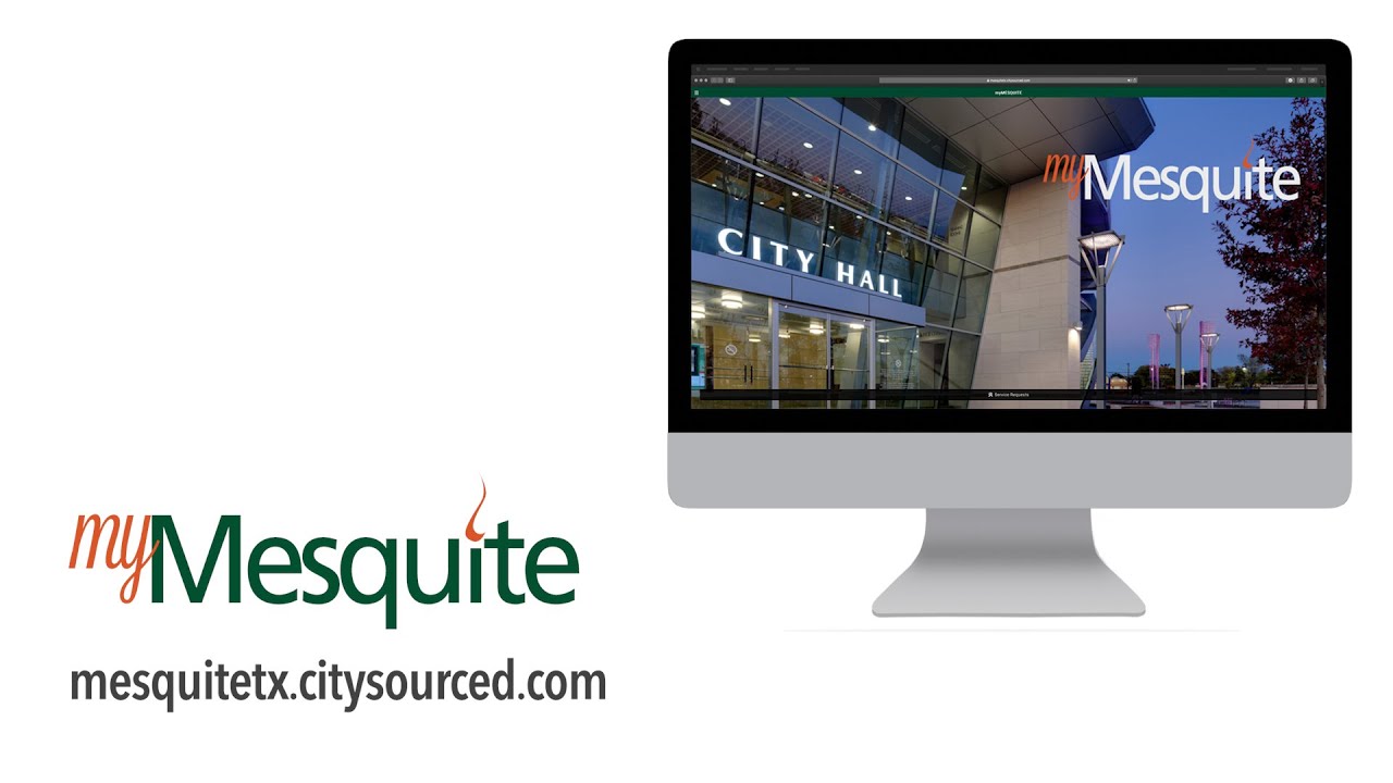 myMesquite Website: How To Submit A Service Request