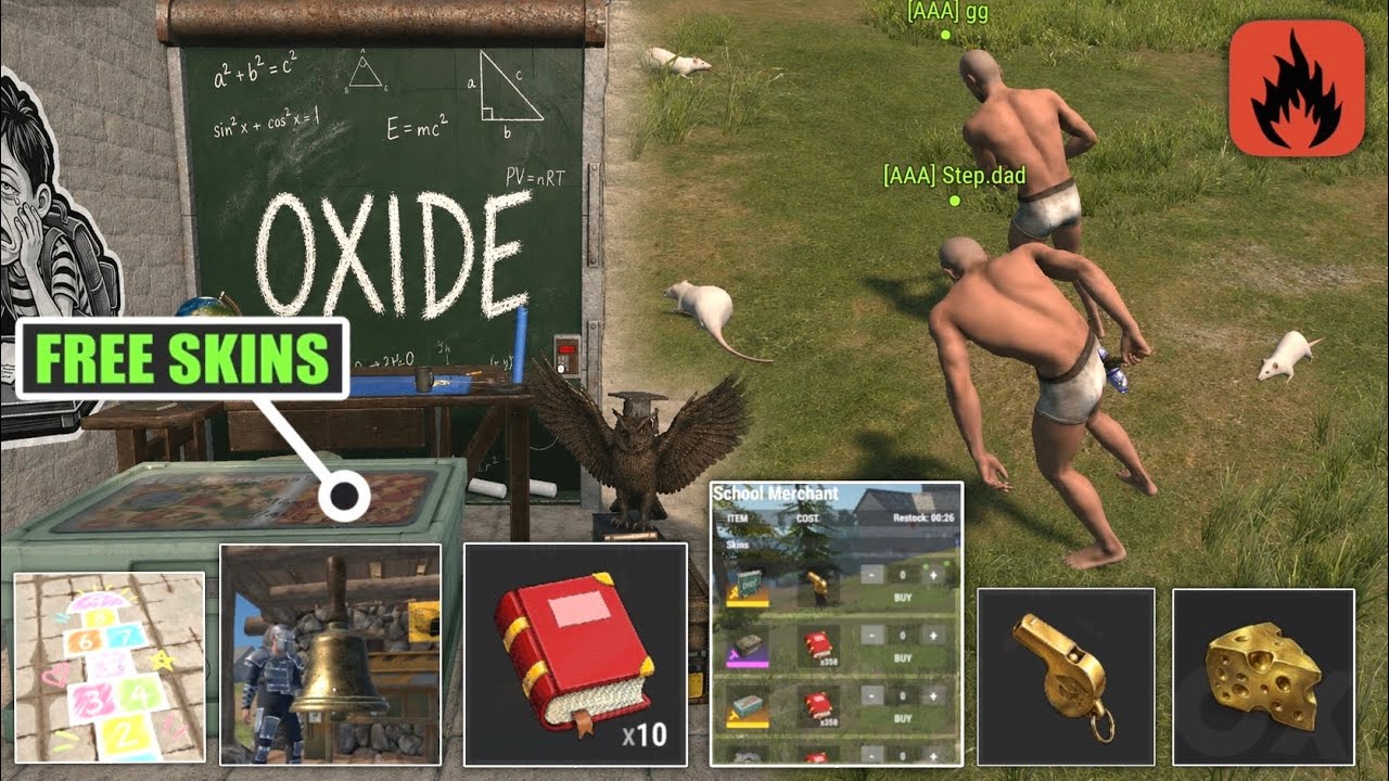 The OG School THEME Update Is Here In OXIDE | How To Get Golden Whistle? #оксайд #oxide 