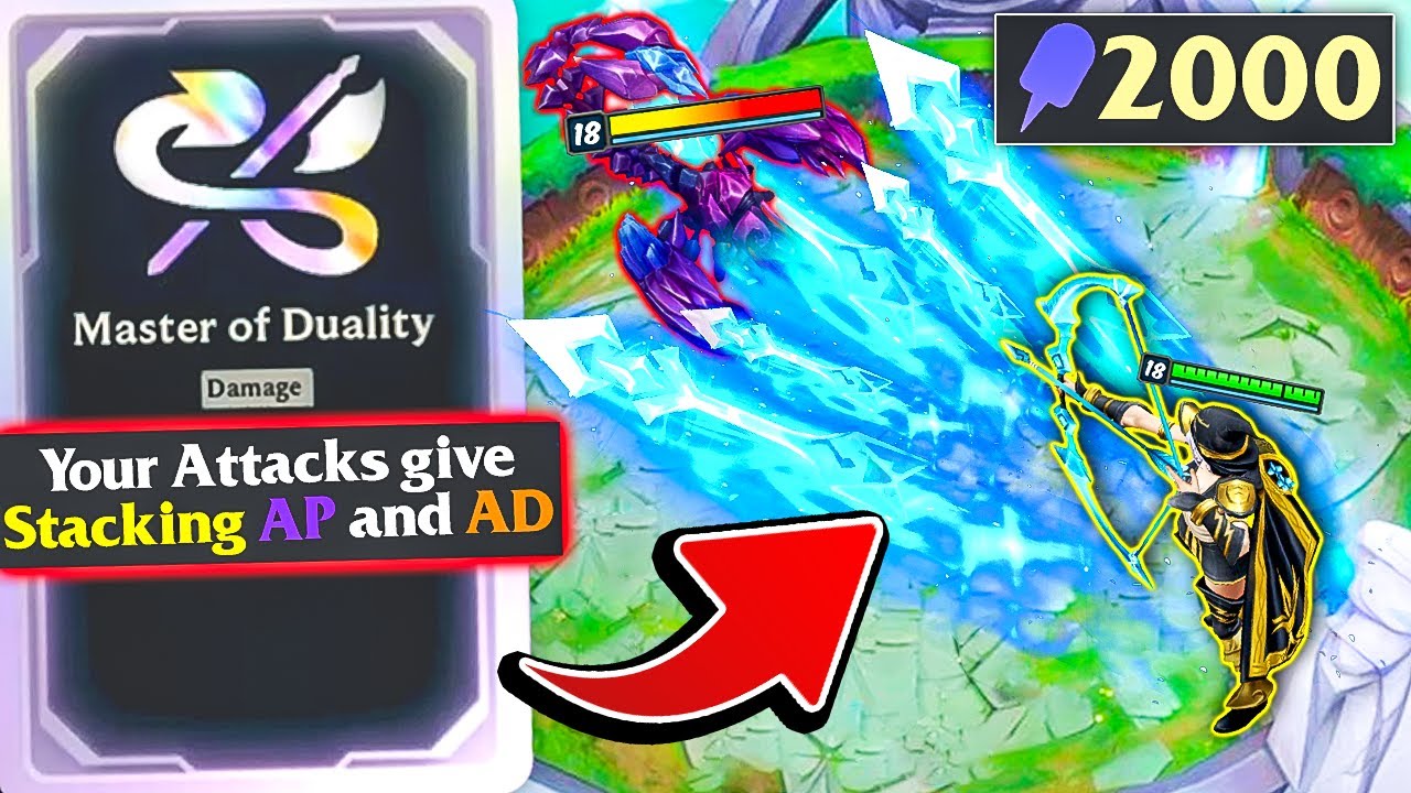 Ashe, but this Augment gives me 2500+ AP...
