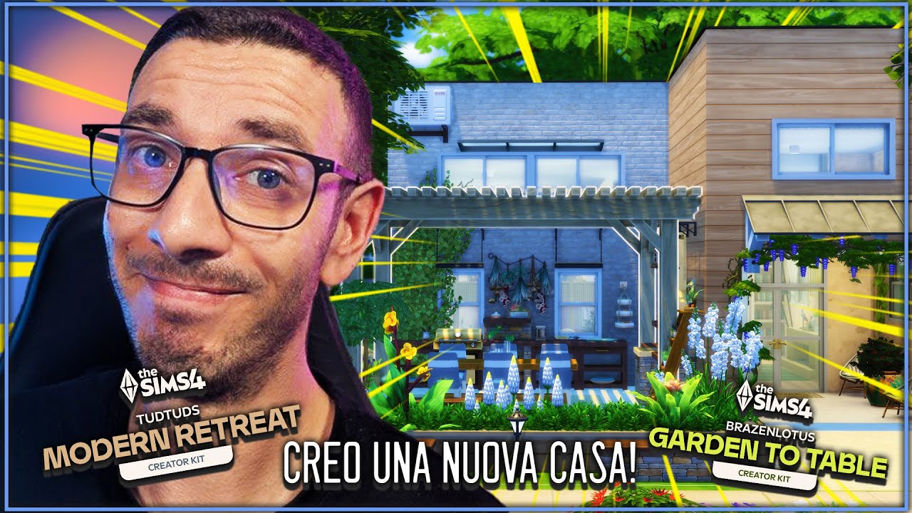 CREO UNA CASA CON I NUOVI KIT DI THE SIMS 4!