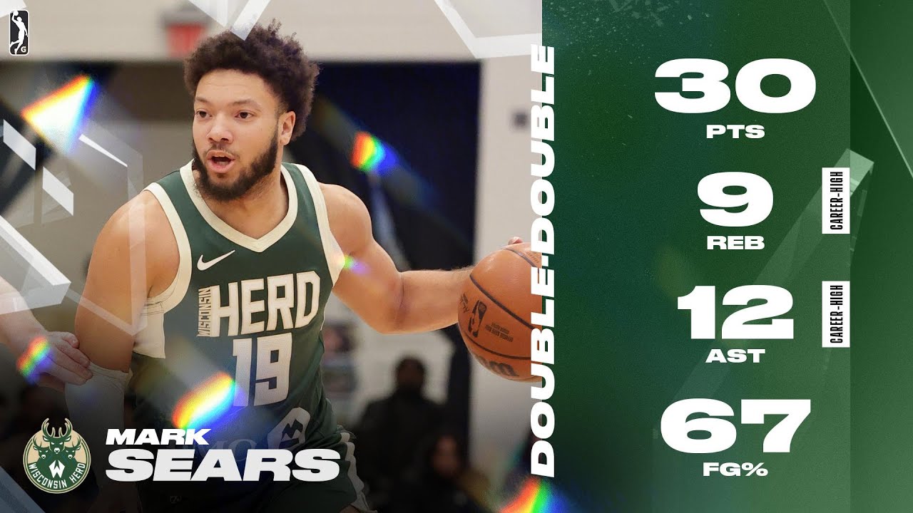 Mark Sears Posts 30 PTS & Career-High 9 REB 12 AST!