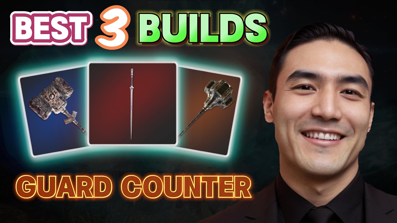 Elden Ring DLC - TOP 3 BUILDS, Powerful Guard Counter