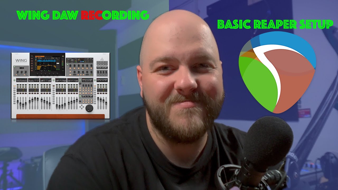 Запись WING DAW: базовая настройка Reaper
