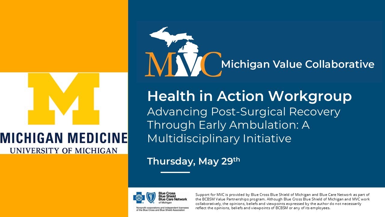MVC Health in Action Workgroup 5.29.25: Michigan Medicine