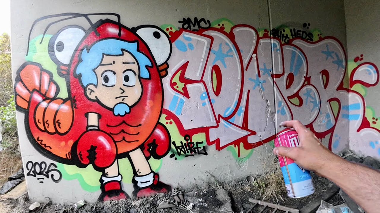 Painting Graffiti in the Wild