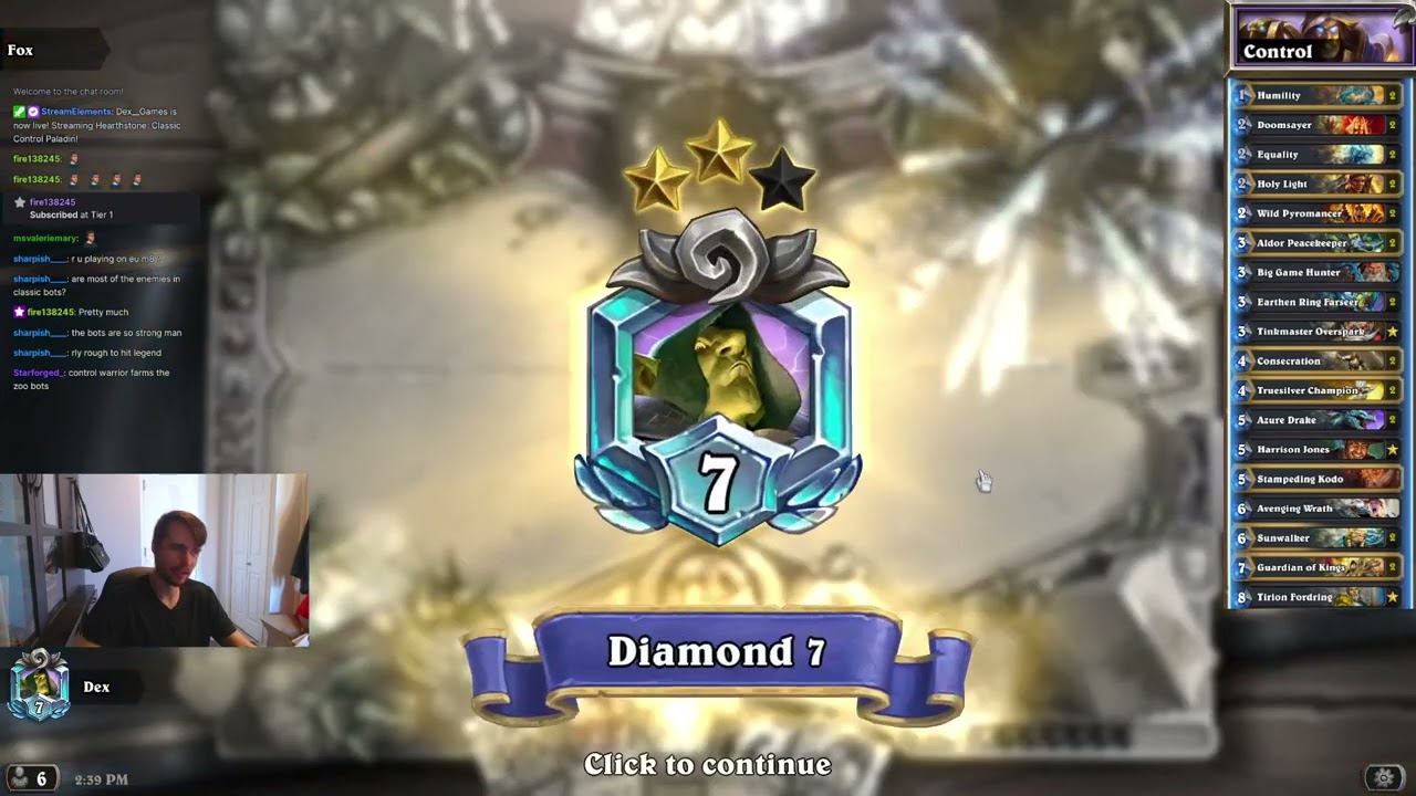 Hearthstone: Classic Control Paladin Does it Again!