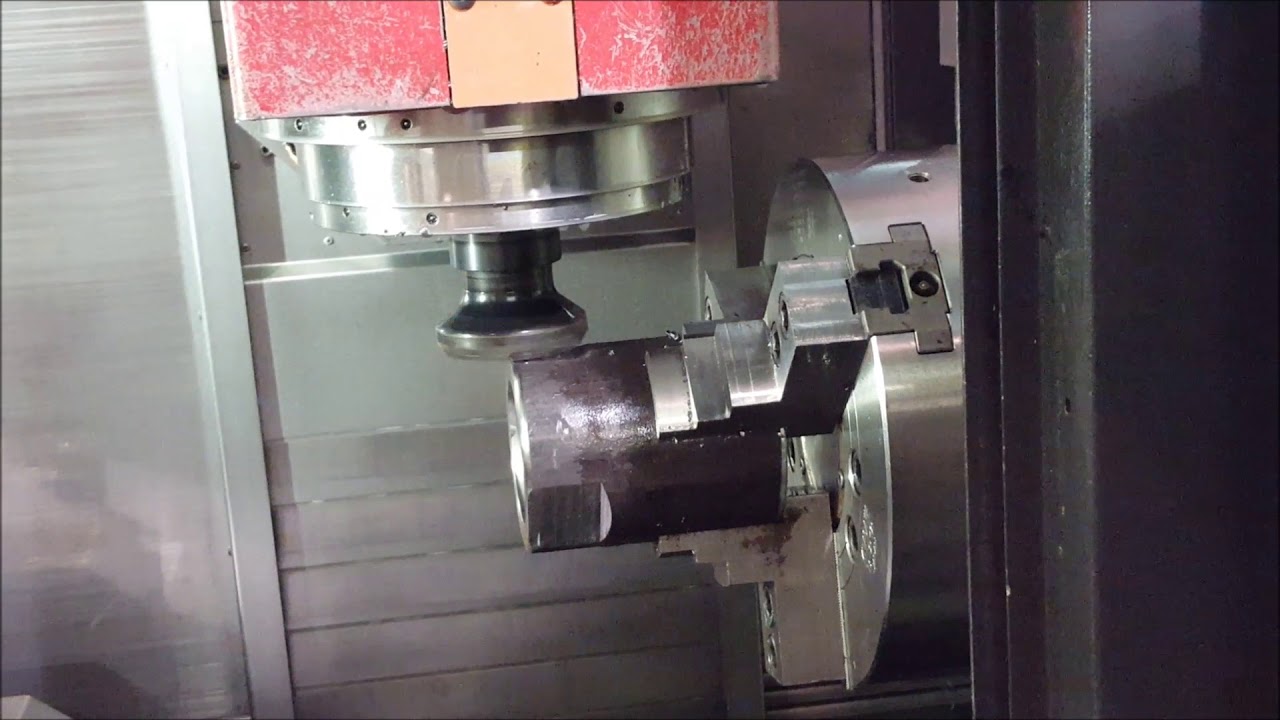 Mori Seiki 4axis subspindle milling.