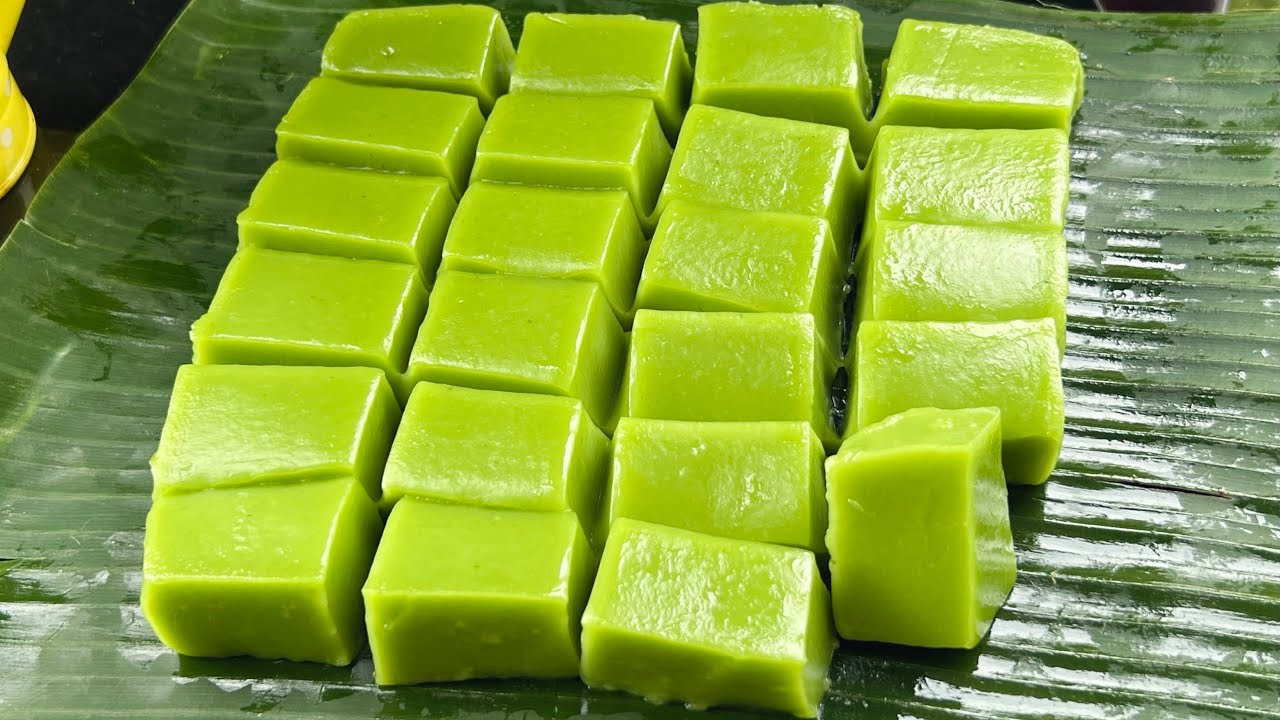 Tepung ketan dan santan dibuat cemilan enak dan legit | Kue kukus sederhana