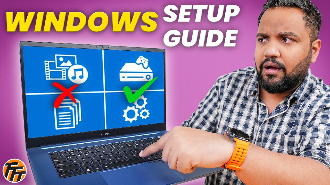 Windows Laptop Beginner Setup Guide - Windows Laptop-னை எப்படி Setup பண்ணுவது?