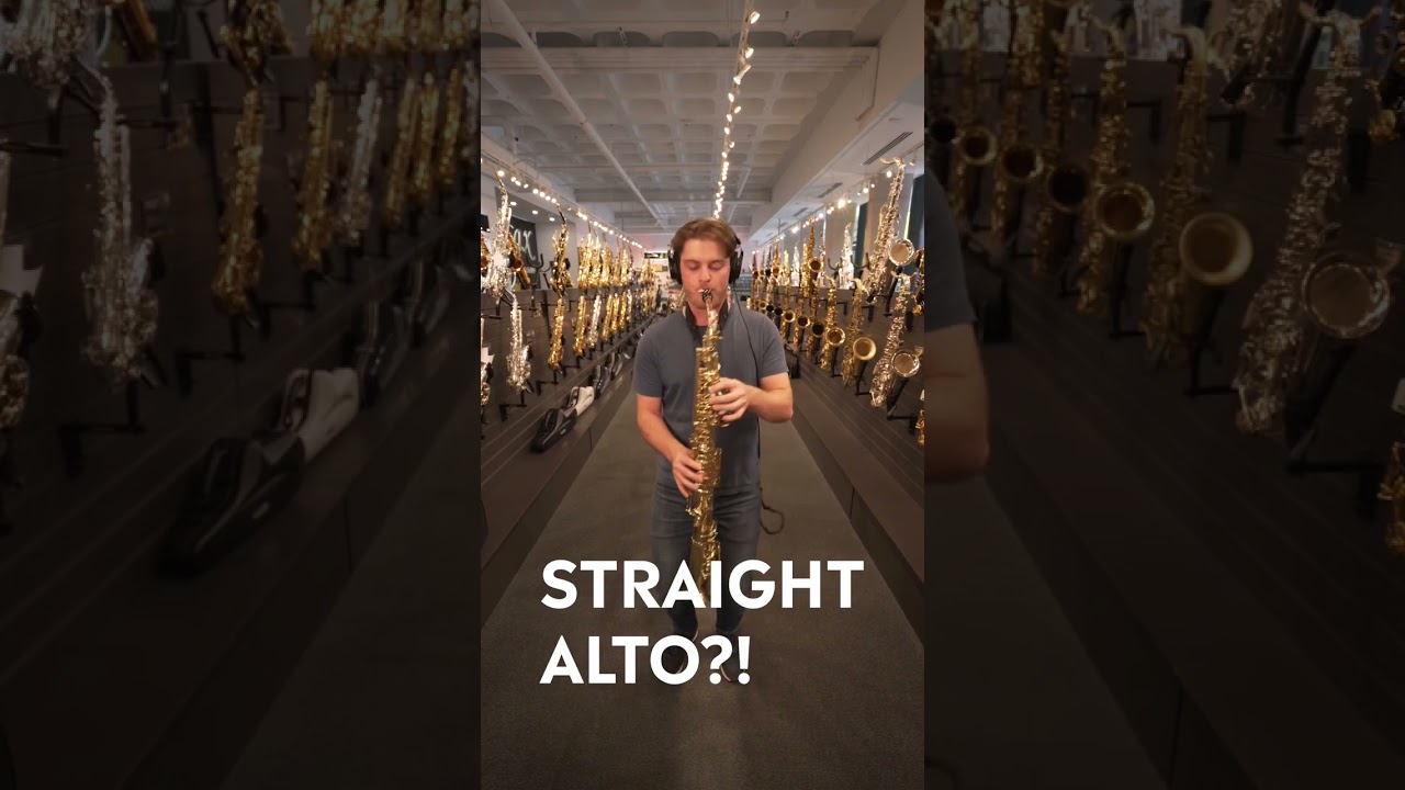 George plays Axel F&hellip; on 6 DIFFERENT SAXOPHONES!?  #shorts
