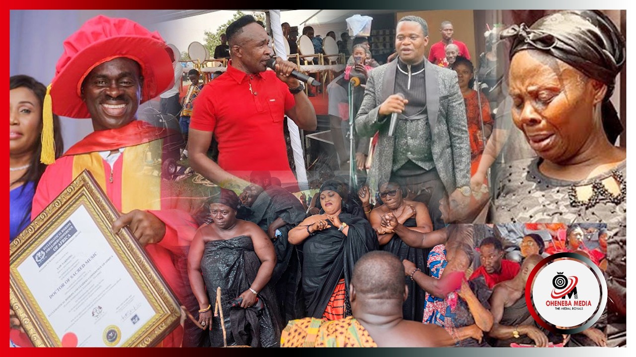 😭LIVE: Yaw Sarpong's Asomafo Band Emotional Performance At His One Week Observation