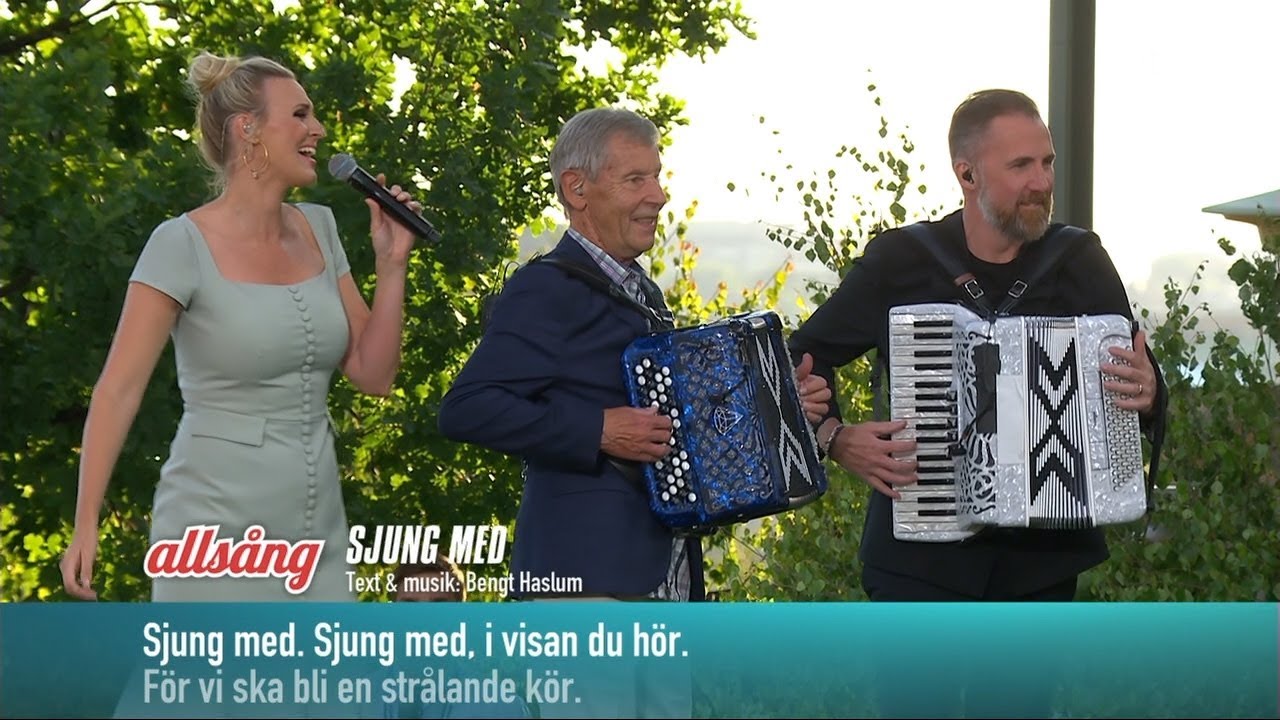 Allsångsprogramledarna – Sjung med (Live 
