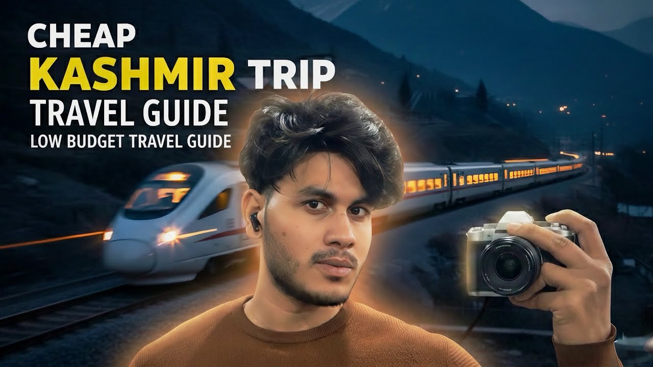Lucknow to kashmir by Train 🚂.Bareilly to kashmir by train full travel guide .🚆