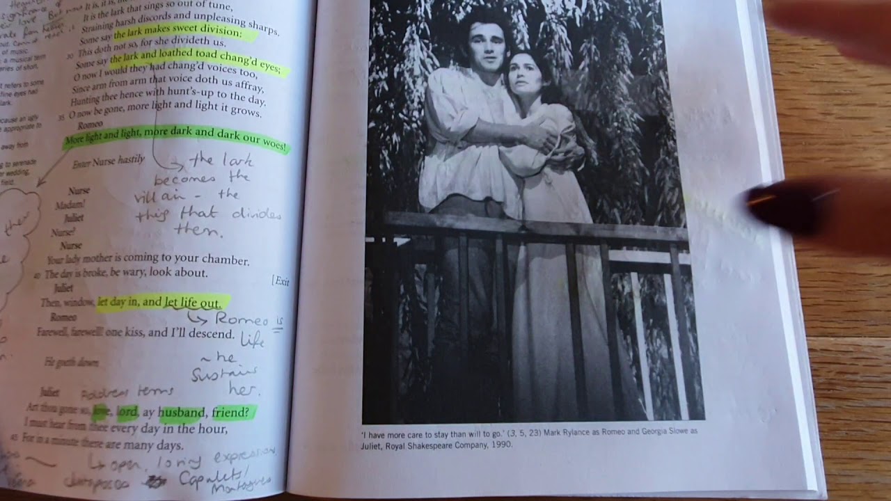 21.  Annotation of Romeo & Juliet - Act 3 Scene 5 Part 1 - The Wedding Night