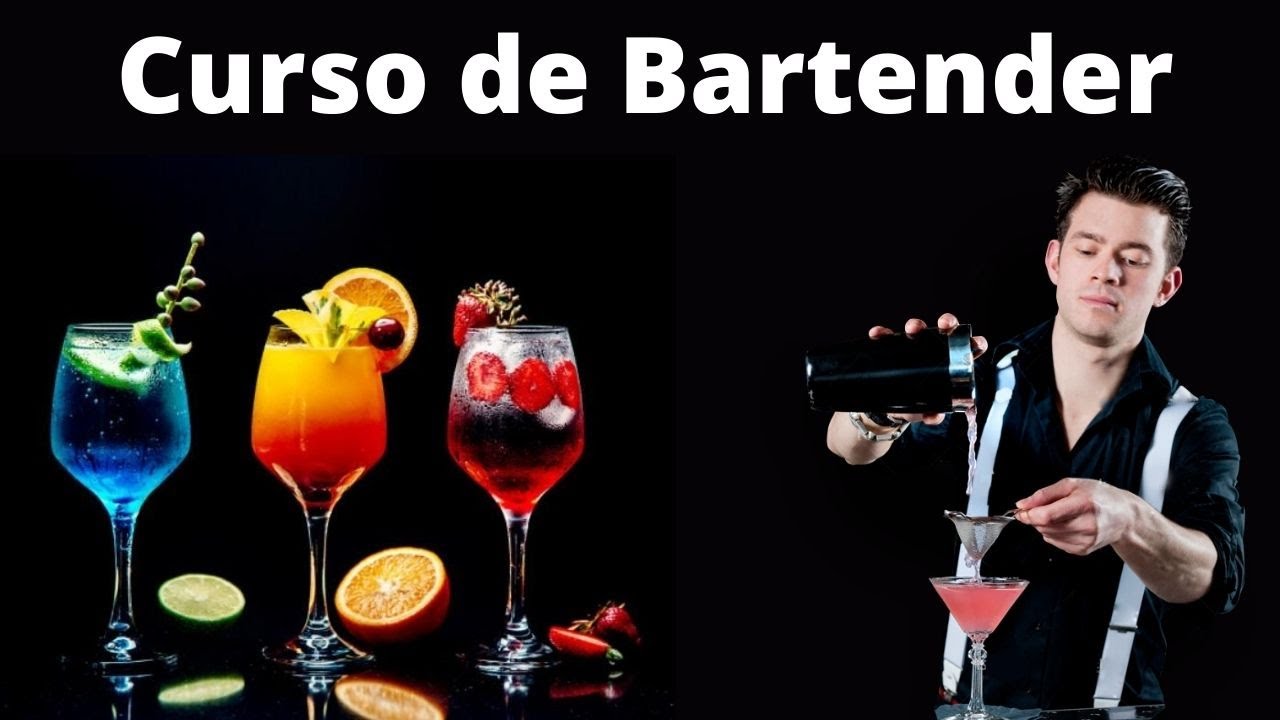 Curso de bartender Online [ com certificado ]