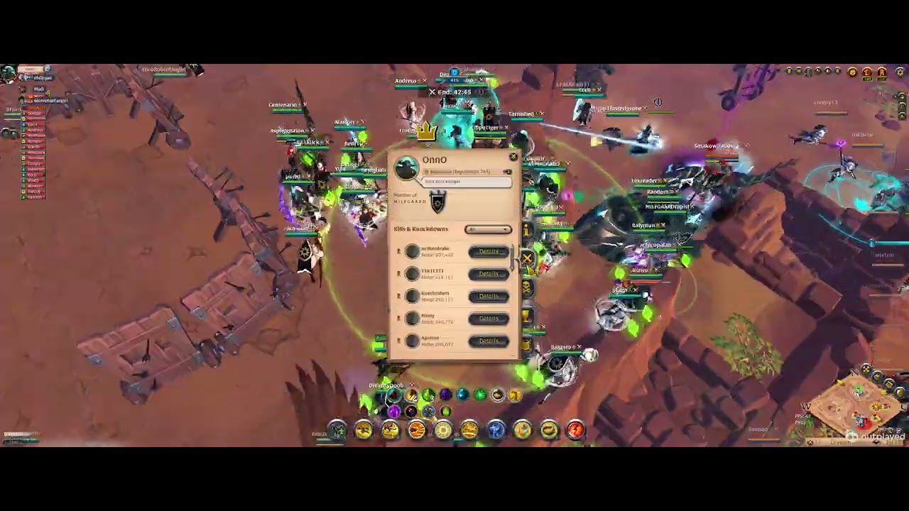 Here we go again - MILFGAARD vs Clean Kill - Spiked POV - Albion Online zvz small scale
