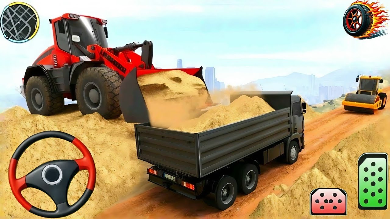 Real Construction Simulator 3D _ Excavator Heavy Mining Machinery _ Android Gameplay 