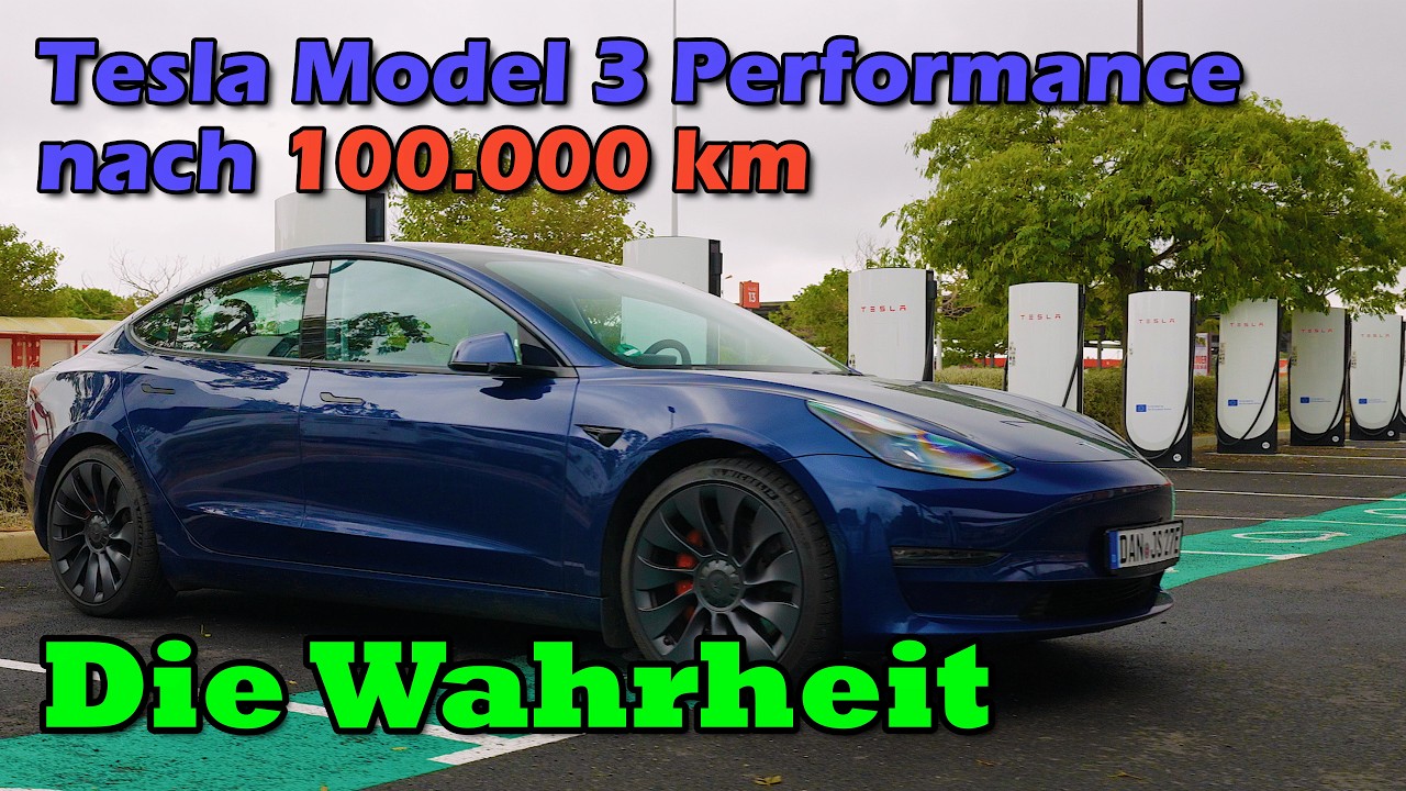 Tesla Model 3 Performance nach 100.000 km &ndash; Kosten, Akku & die Wahrheit