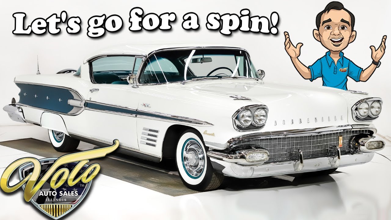 Pontiac Bonneville 1958 года продаётся в Volo Auto Museum (V20835)