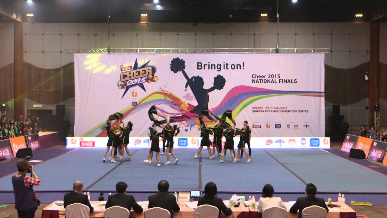 CHEER 2015: Xavier Senior routine