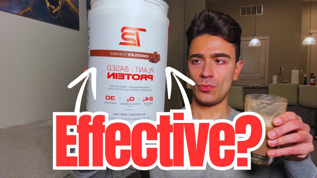 Review of TB12 Plant Based Protein Powder by Tom Brady, 24g of Vegan Pea Protein, Low Sugar, Low Car