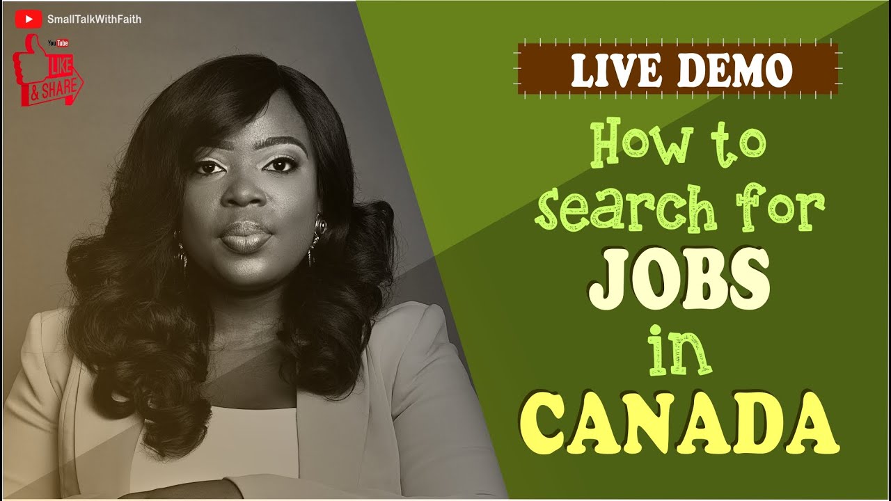 Live Demo | How to Search for Jobs in Canada From Abroad | *Announcing Giveaway Winners* | TFWP |