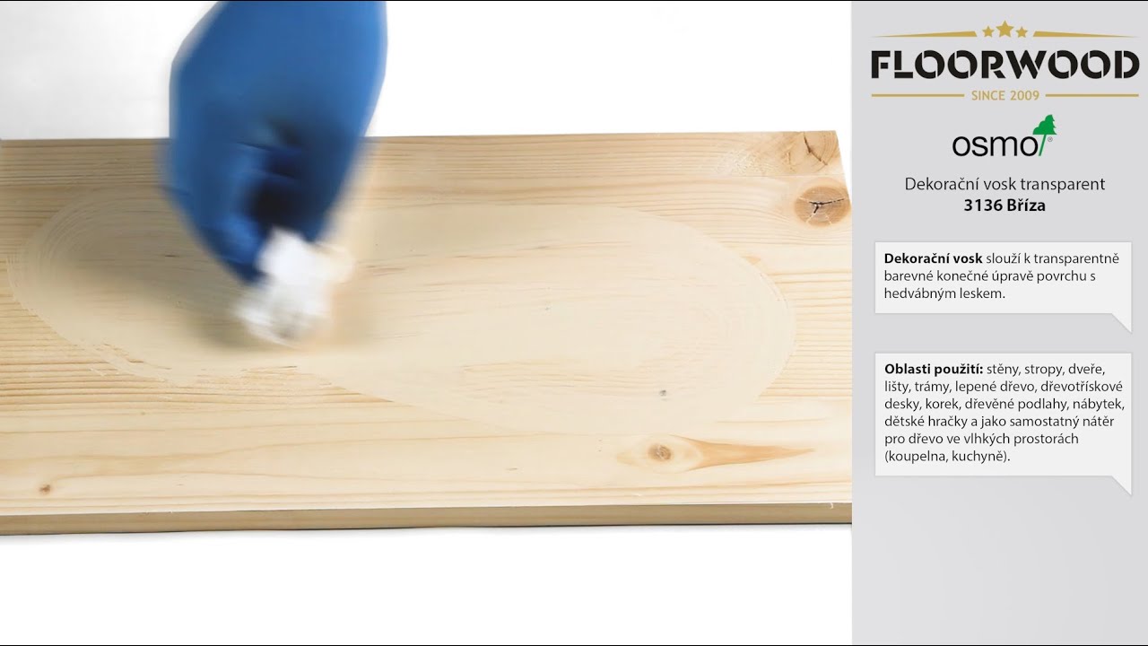 Osmo 3136 Bř&iacute;za dekoračn&iacute; vosk