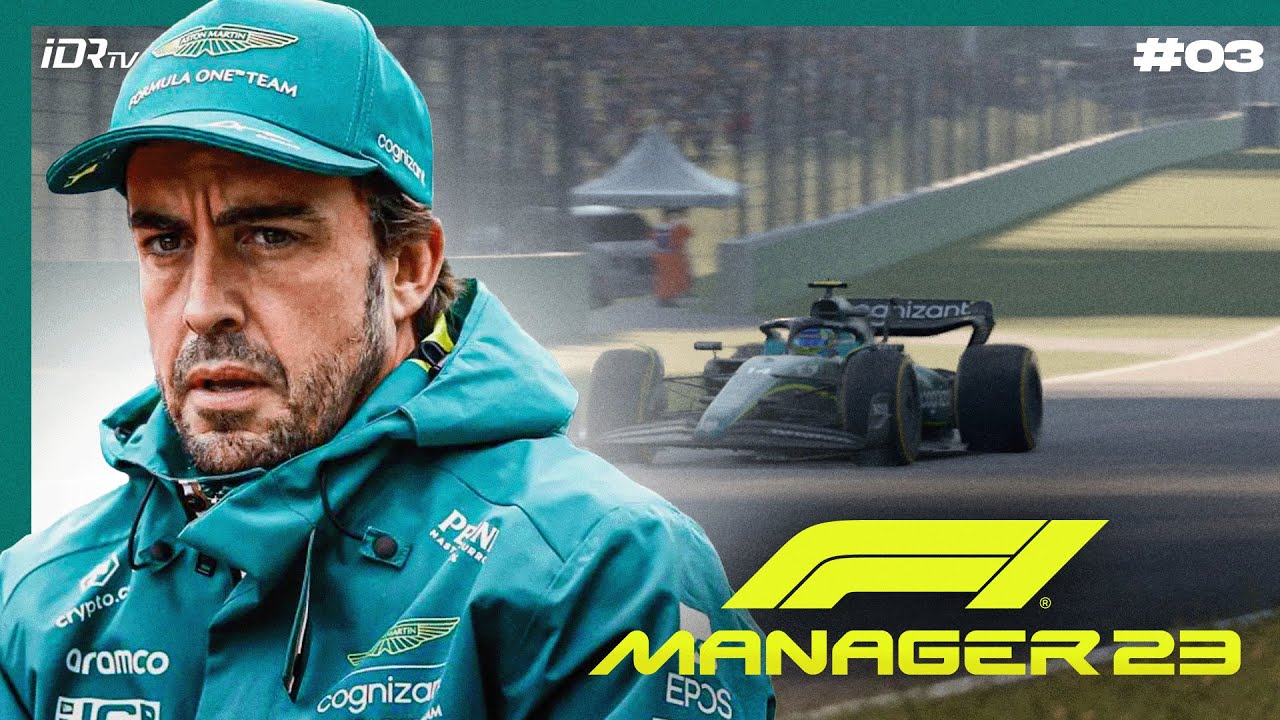 JE GAGNE DÉJÀ UNE COURSE ?! - Carrière Aston Martin F1 Manager 23 #03