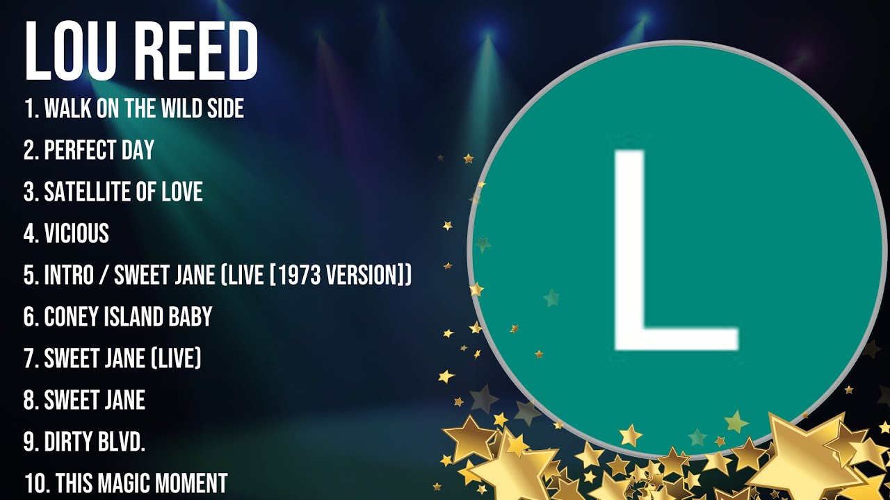 The best of  Lou Reed full album 2024 ~ Top Artists To Listen 2024