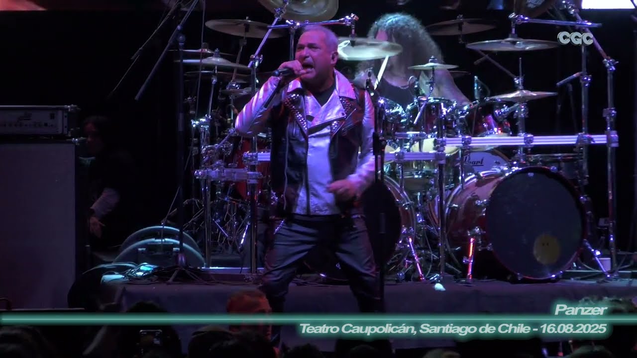 Panzer - Hombre de Metal ( 4K - Teatro Caupolicán, Santiago de Chile - 16.08.2025 )